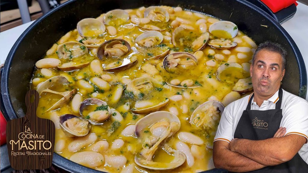 Receta de Fabes con Almejas