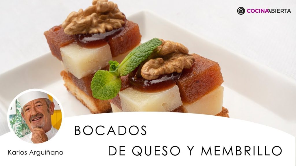 Receta de Queso Cabrales con Membrillo