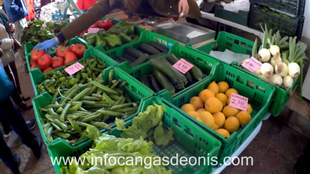 Mercados y productos locales en Cangas de Onís